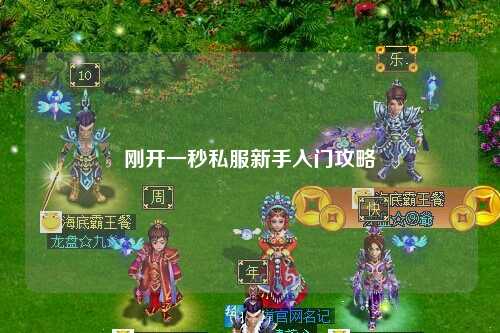刚开一秒私服新手入门攻略