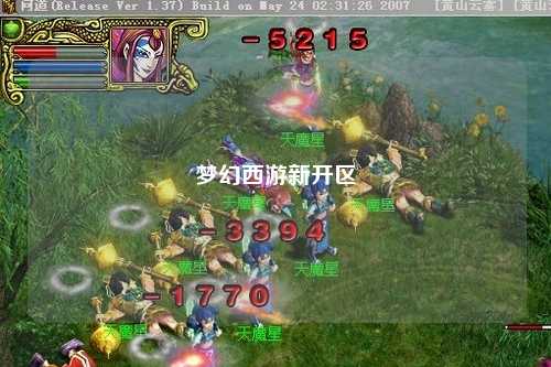 梦幻西游新开区