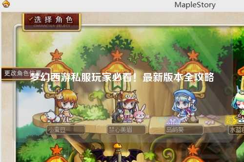 梦幻西游私服玩家必看！最新版本全攻略