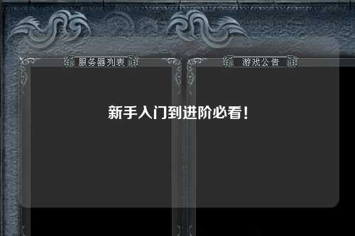 新手入门到进阶必看！