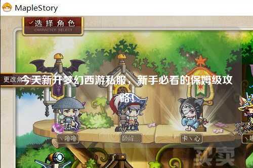 今天新开梦幻西游私服，新手必看的保姆级攻略！